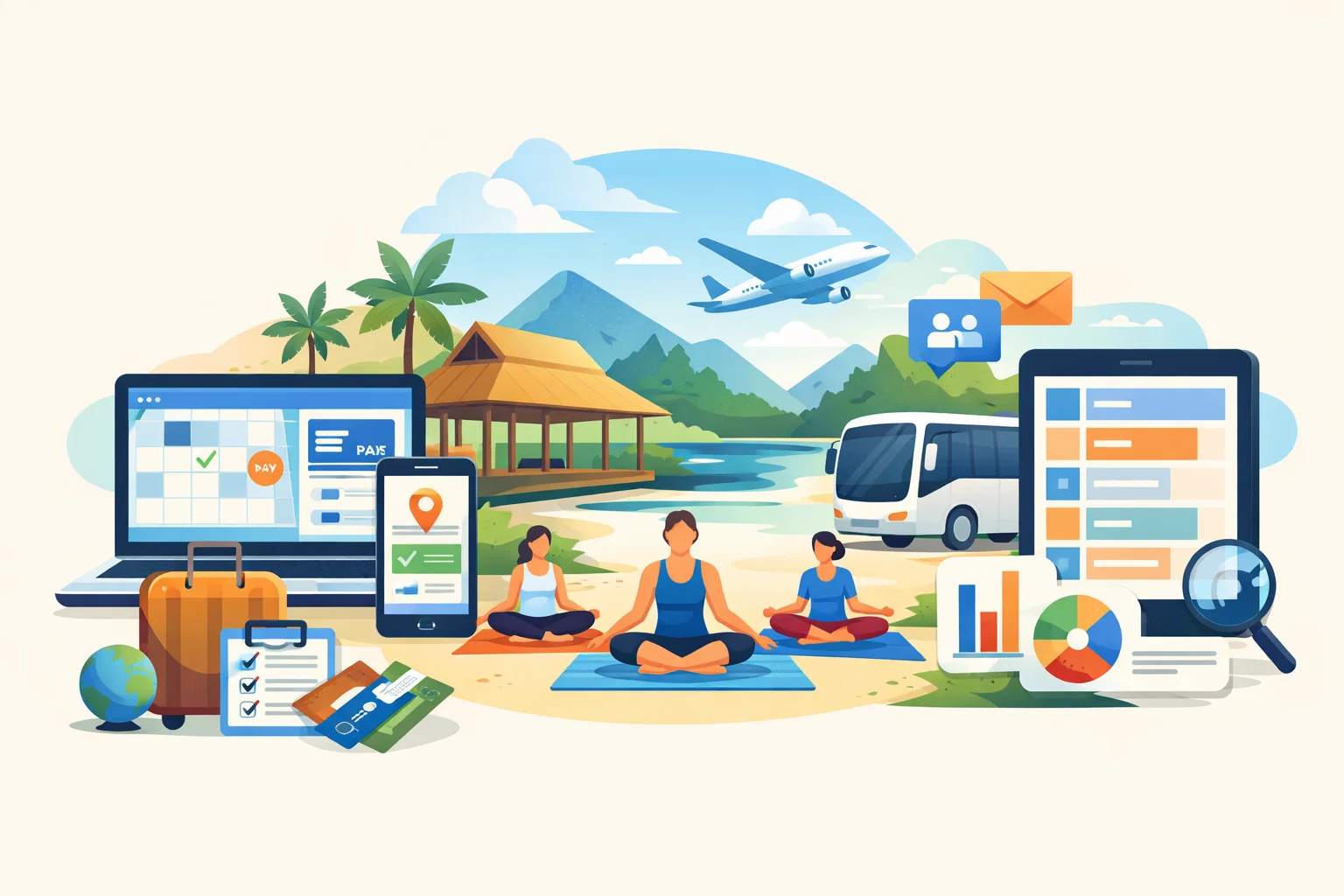 The 5 Best Retreat Booking & Management Software for Hosts: Fees, Payment Plans and Rooming Lists