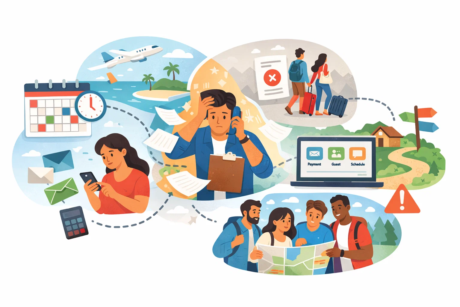 The Real Challenges of Group Travel Coordination (and How to Fix Them)