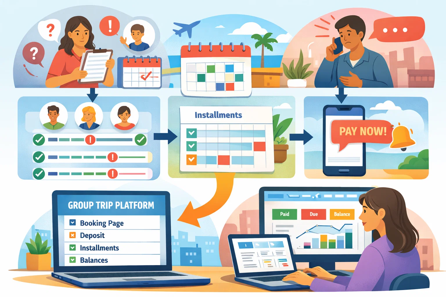 How to Collect Money For a Group Trip