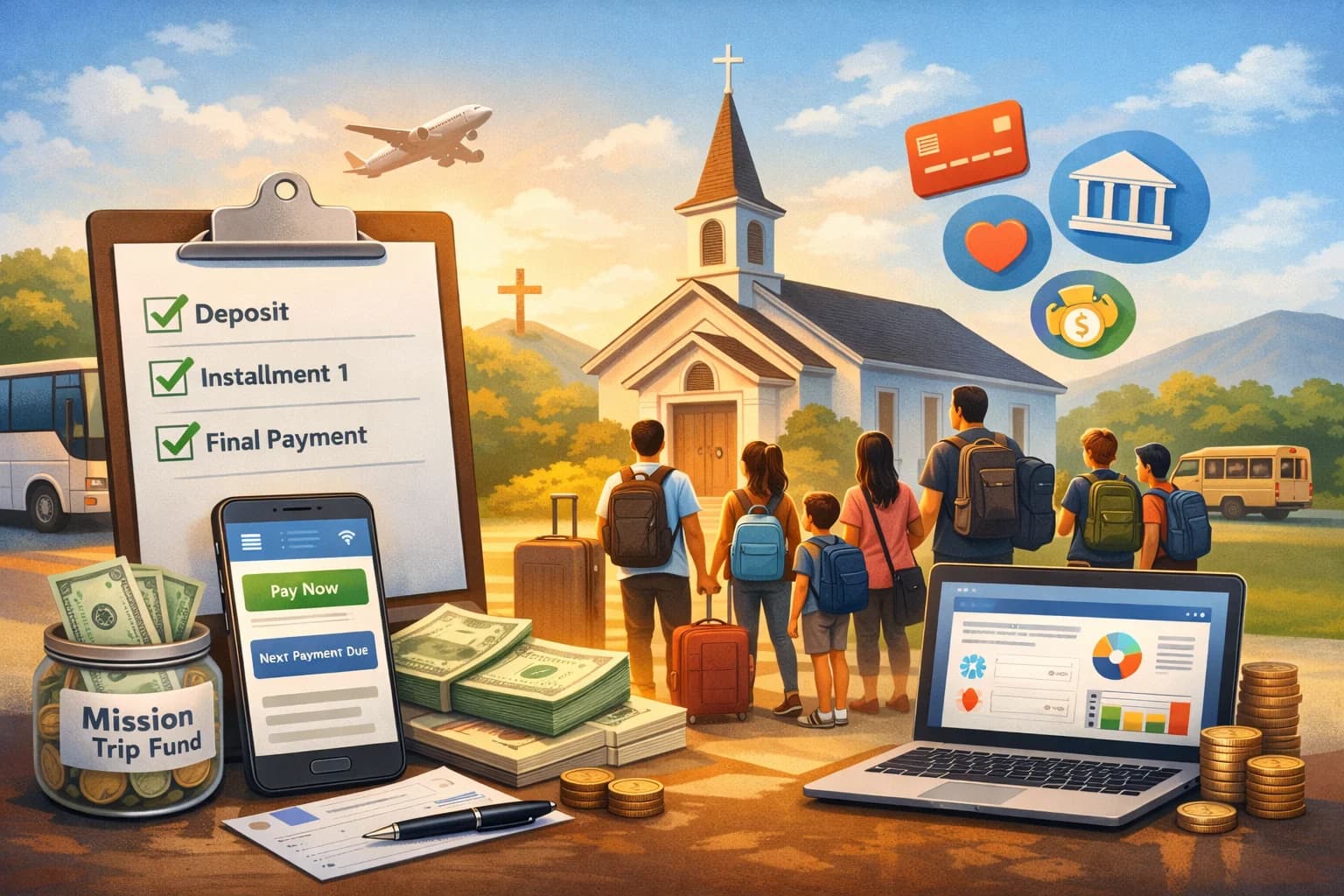How Churches Collect Trip Payments: A Practical Guide to Church Trip Payment Collection