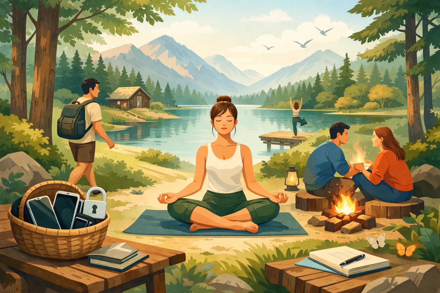 6 Best Digital Detox Retreats Around the World for 2026