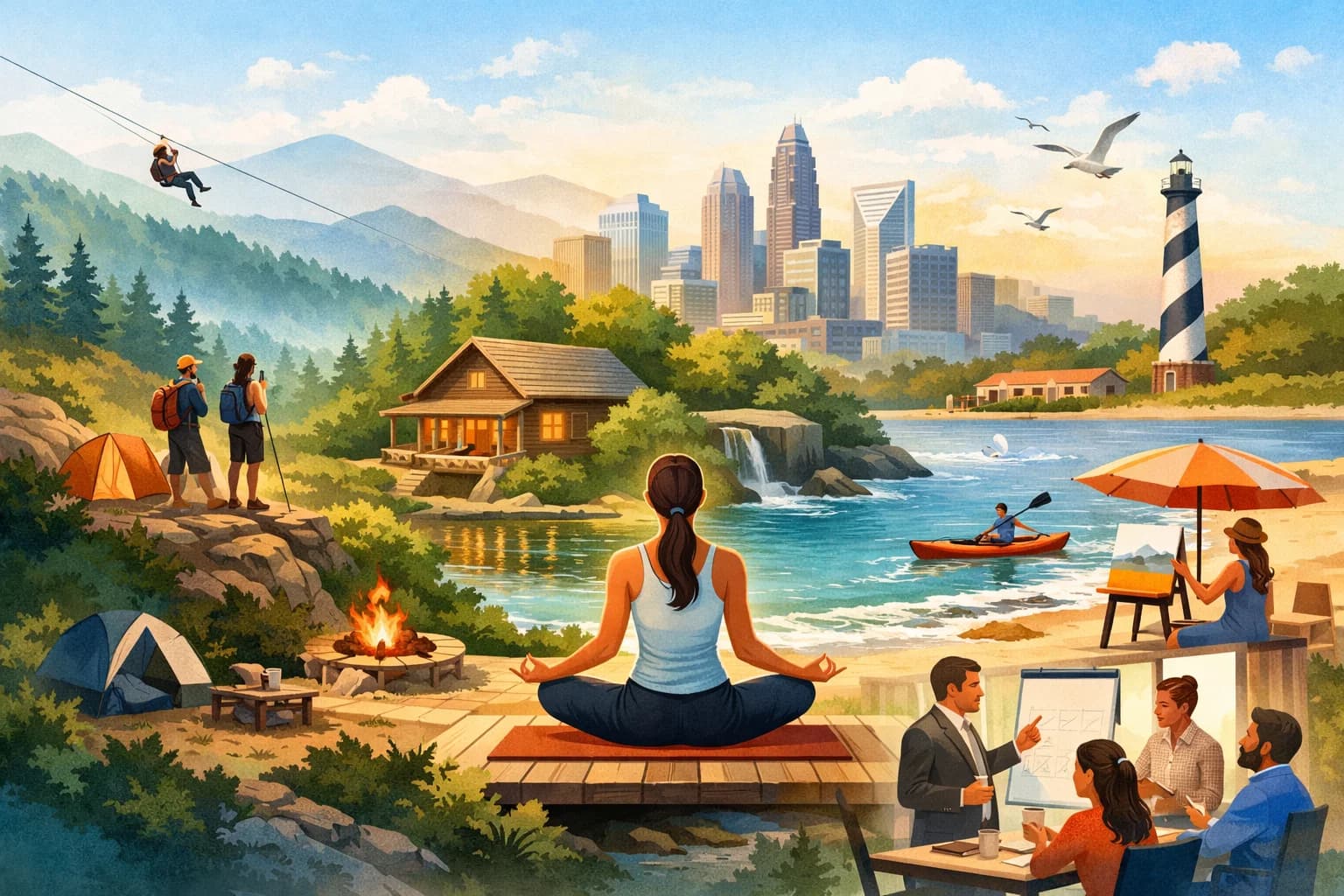 Retreats in North Carolina: A Complete Guide to the Most Popular Retreats