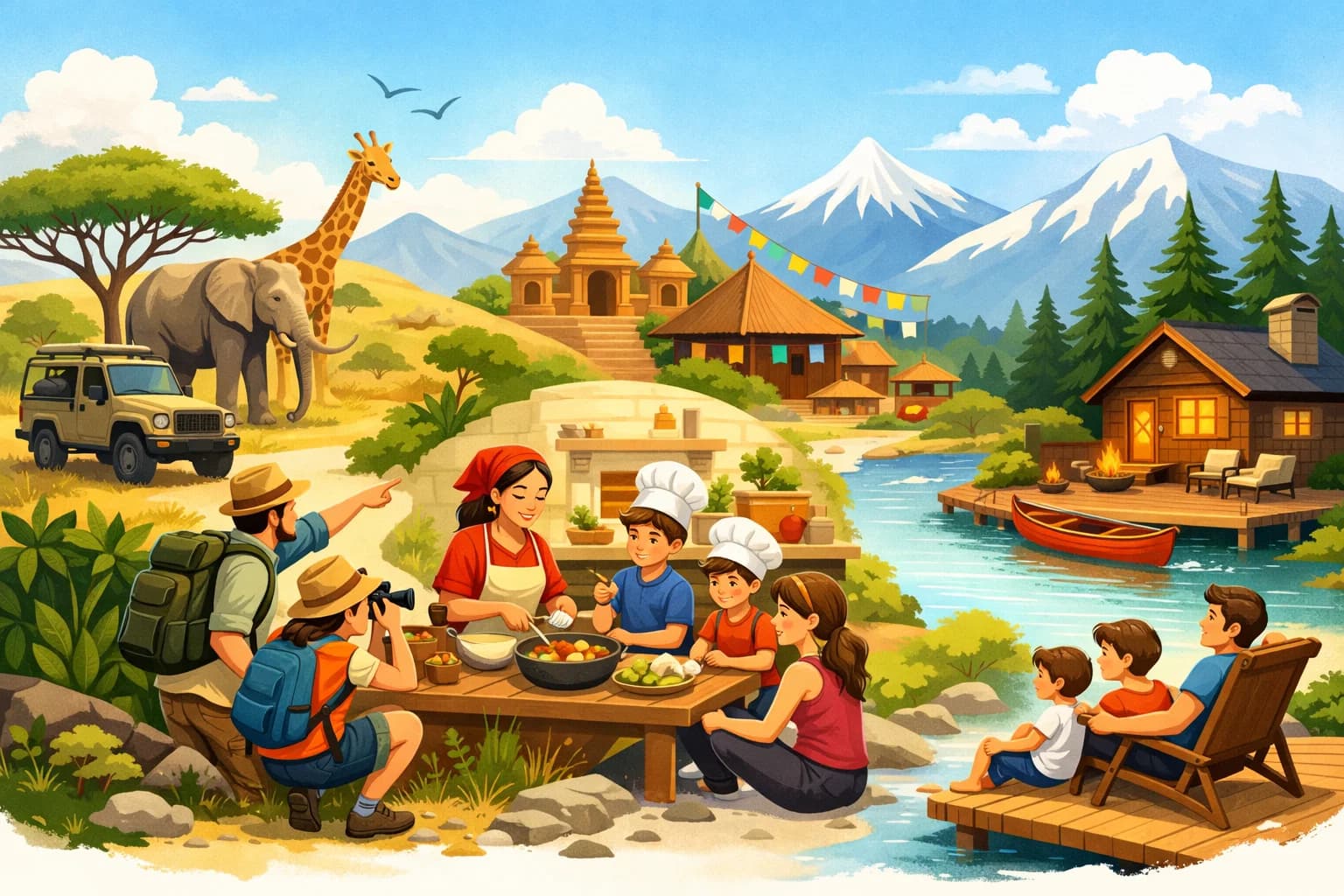 Family Adventure Trips That Combine Nature, Culture, and Comfort