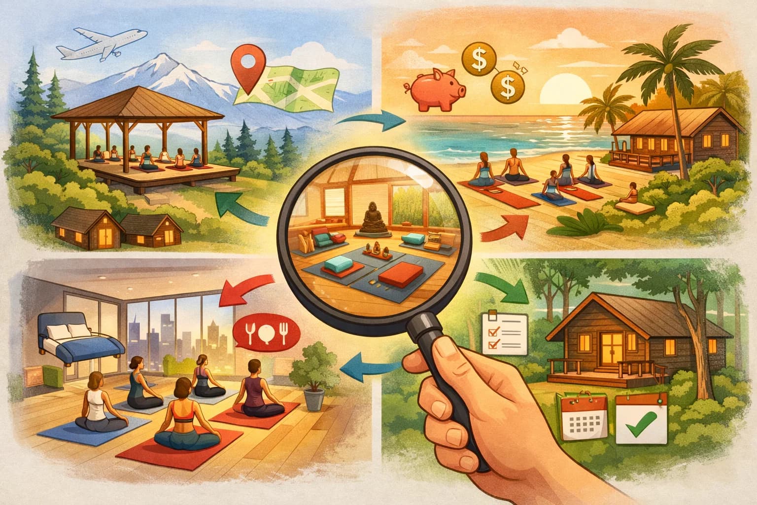 Yoga Retreat Venues: How to Find the Perfect Space for Your Next Retreat