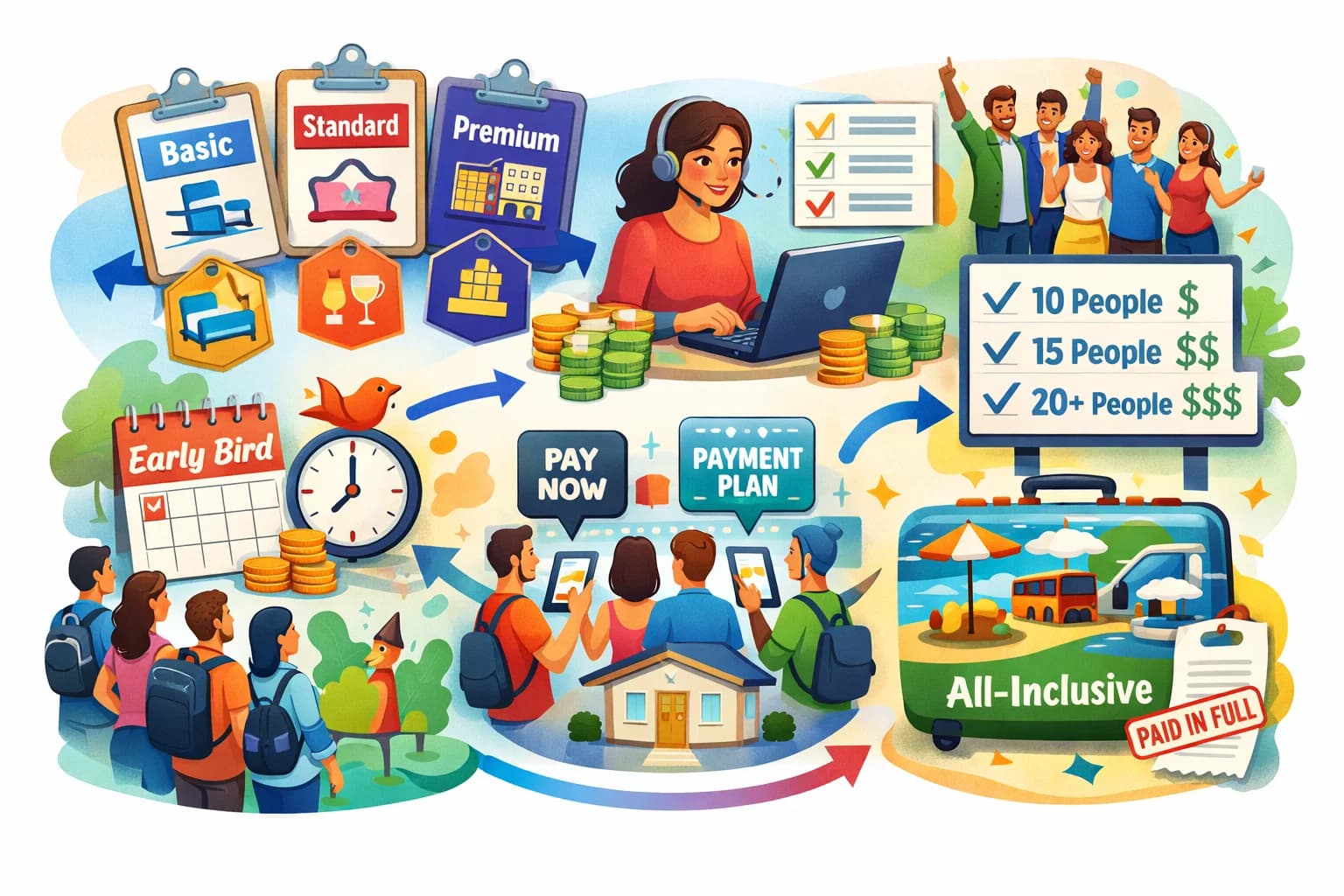 5 Group Trip Pricing Strategies Every Organizer Should Use