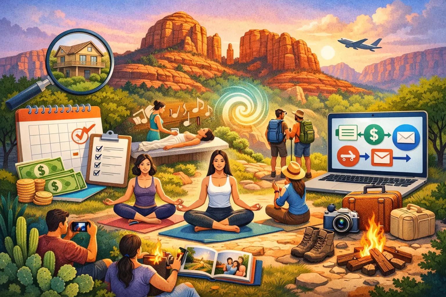 How to Plan a Sedona Wellness Retreat with Your Friends