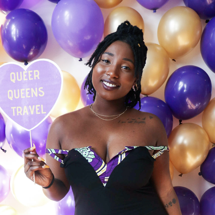 Sheneice and Shanoira, founders of Queer Queens Travel