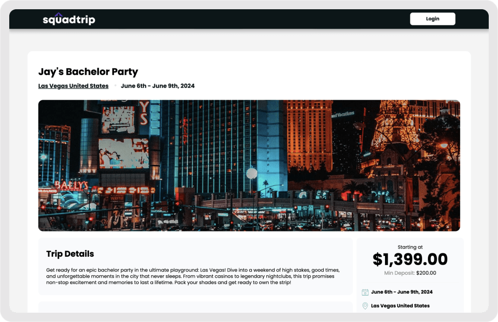 SquadTrip|Built for Travel Groups | SquadTrip