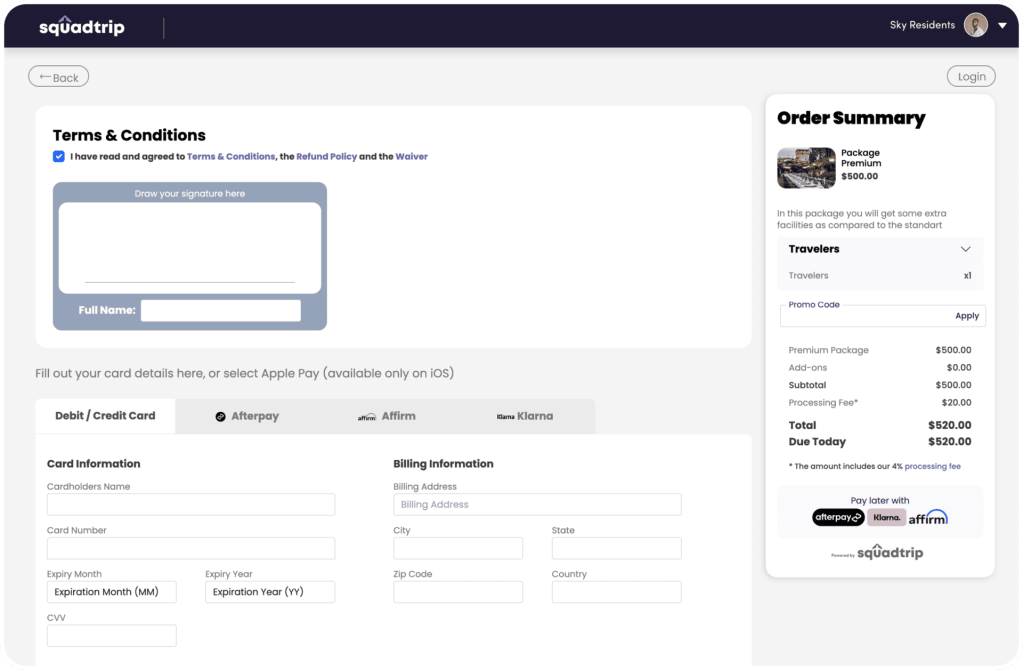SquadTrip | SquadTrip: Collect Money for Group Trips