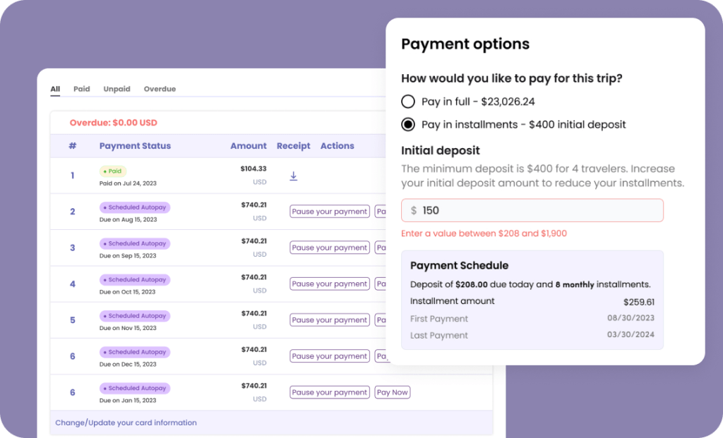 SquadTrip|Create Stunning Trip Landing Pages in 5 minutes with SquadTrip
