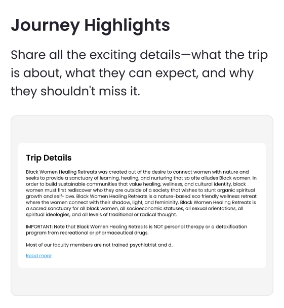 SquadTrip|Create Stunning Trip Landing Pages in 5 minutes with SquadTrip