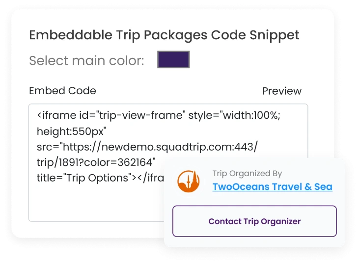 SquadTrip|Create Stunning Trip Landing Pages in 5 minutes with SquadTrip
